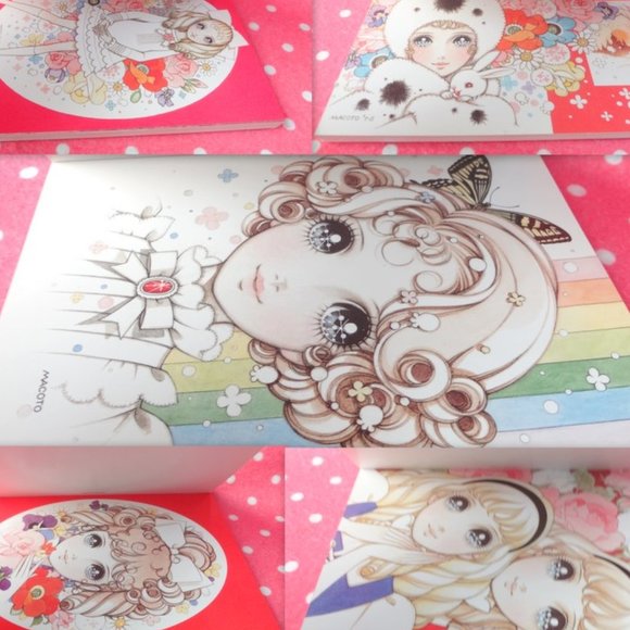 Rare Collector's Postcard Book Dreams O'Girl by Makoto Takahashi - Picture 11 of 11